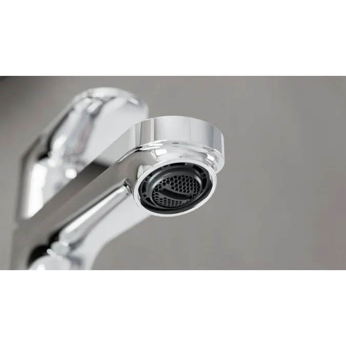 Izlietnes maisītājs Hansgrohe Rebris S 110 ar korķi, hroms 72517000