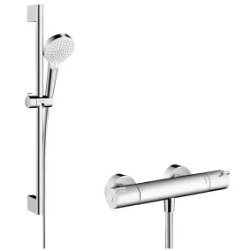 Dušas termostata maisītājs Hansgrohe Ecostat 1001CL + Crometta Vario duša, HG27812400