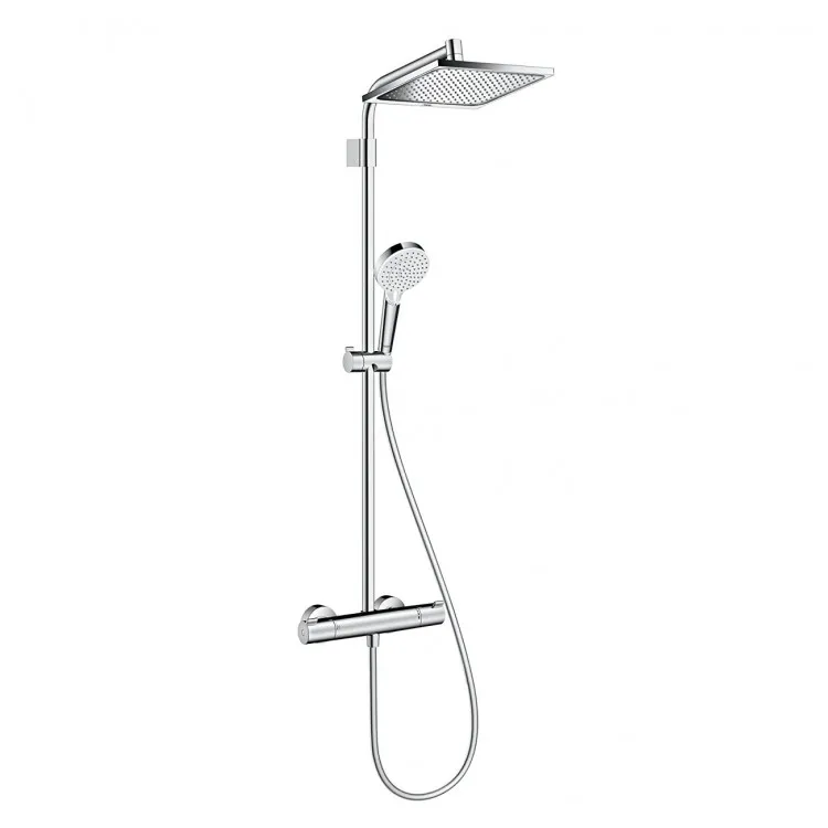Termostata dušas sistēma Hansgrohe Crometta E 240 termosta, 26785000