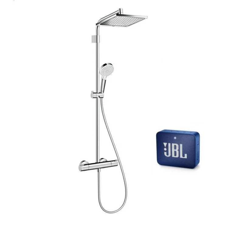 Termostata dušas sistēma Hansgrohe Crometta E 240 termosta, 26785000