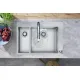 Virtuves izlietne Hansgrohe S711-F655 755x500mm, stainless steel