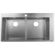 Virtuves izlietne Hansgrohe S711-F765 865x500mm, stainless steel