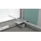 Dušas kanālu montāžas komplekts Hansgrohe traps uBox Universal standard, horizontāls 01001180