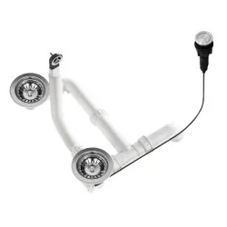 Helika AQL-003V automātiskais Push-Up izlietnes ventilis ar nospiežamu mehānismu