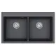 Virtuves izlietne HELIKA MAGNA 850x510 mm, SQM200W-222