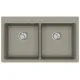 Virtuves izlietne HELIKA MAGNA 850x510 mm, SQM200W-220