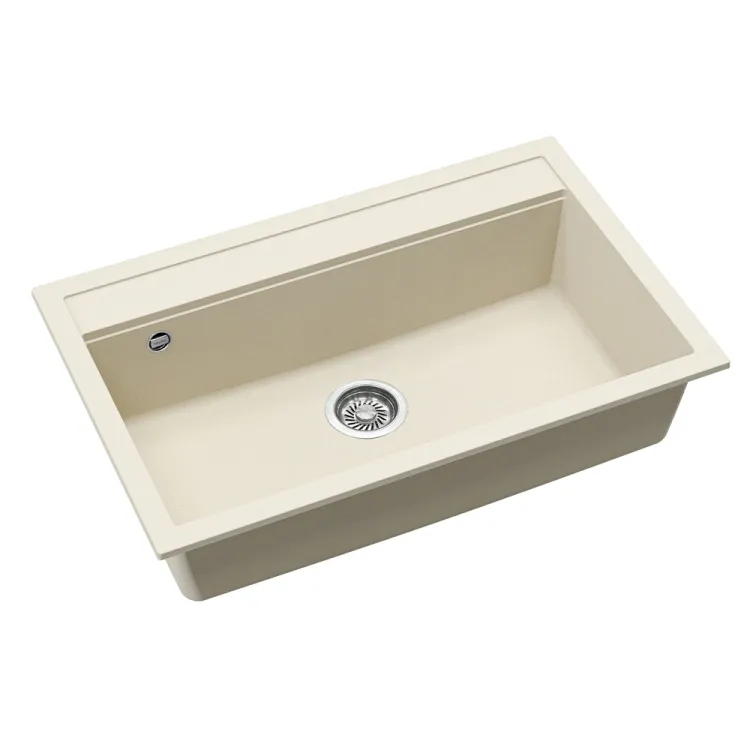 Virtuves izlietne HELIKA QUADRO 795x505 mm, SQQ103W-113