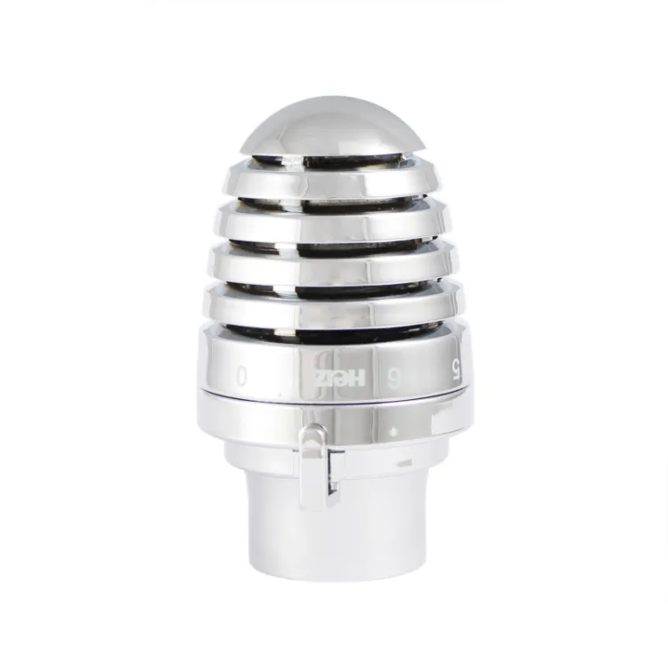 Termostata vārsta galva H DE LUXE, Herz, M30x1.5, Hromēta