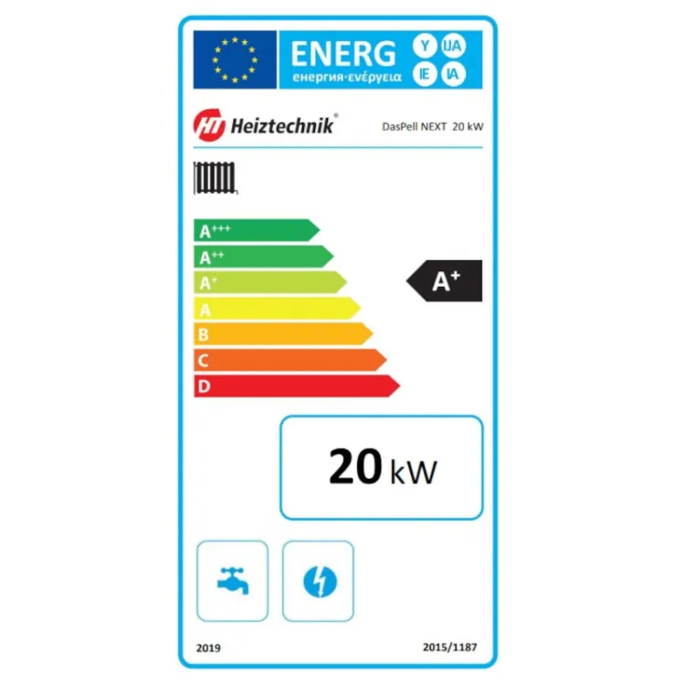 Granulu katls Daspell Next Heiztechnik 20Kw