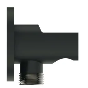Dušas izvads no sienas Ideal Standard 1/2 x 1/2 āv, melns