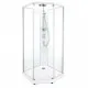 Dušas kabīne IFO Showerama 10-5 90x90cm, white/clear/frosted
