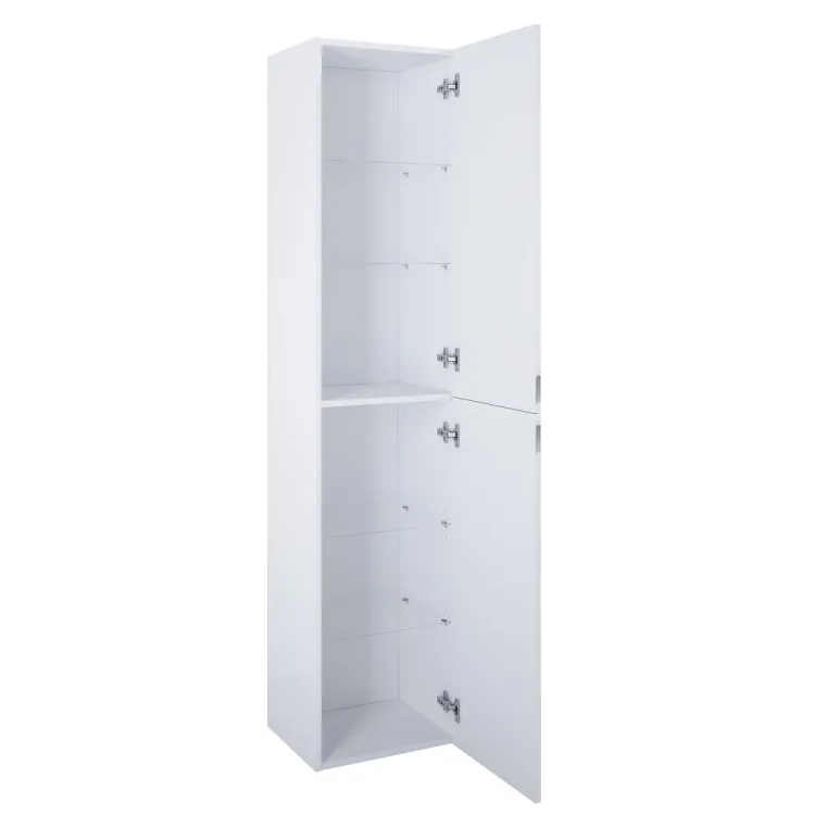 Vannas istabas augstais skapis Jika PURE 180x40x35cm, balts