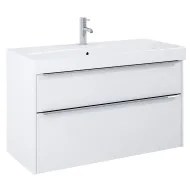 Vannas istabas skapītis ar izlietni Jika PURE 1020x440 mm, balts