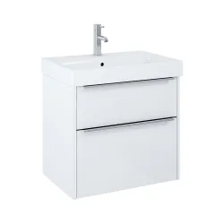 Vannas istabas skapītis ar izlietni Jika PURE 625x440 mm, balts