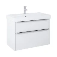 Vannas istabas skapītis ar izlietni Jika PURE 825x440 mm, balts
