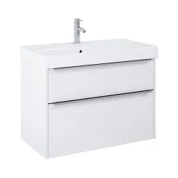 Vannas istabas skapītis ar izlietni Jika PURE 825x440 mm, balts