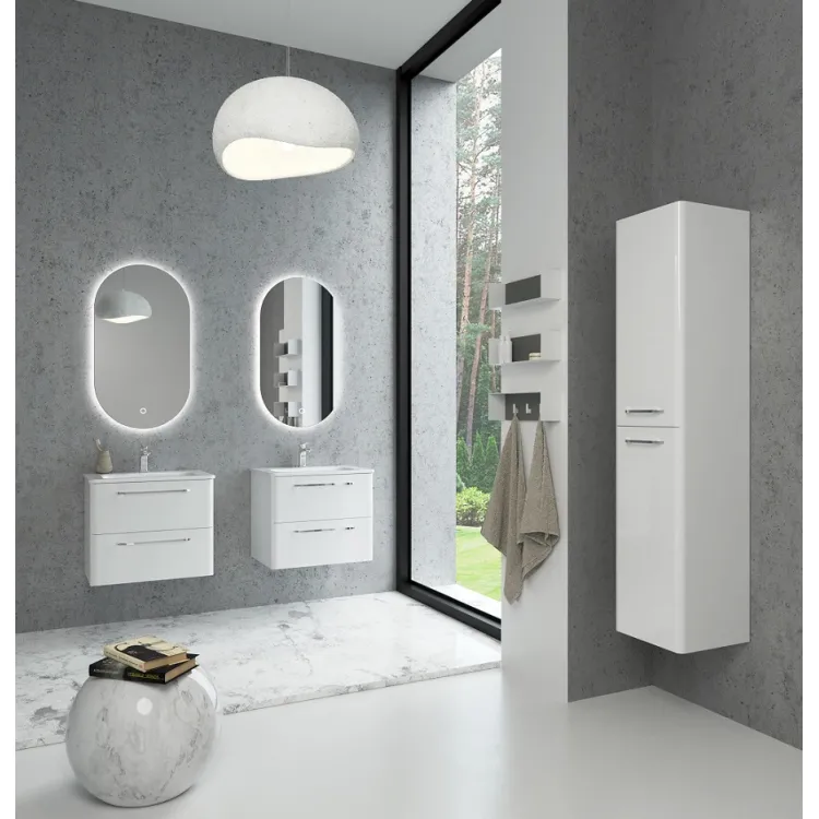 Vannas istabas augstais skapis Kame SOFT 160x35.4cm, TU/35-2/D01-SFT