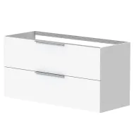 Vannas istabas skapītis izlietnei KAME LIRIS 120cm, balts matēts