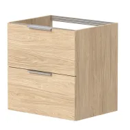 Vannas istabas skapītis izlietnei KAME LIRIS 60cm, gaišs ozols