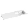 Izlietne skapītim KAME CORIAN 1 120x46.5cm, CN1214618-R-BS