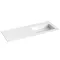 Izlietne skapītim KAME CORIAN 1 120x46.5cm, CN1214618-R-BS