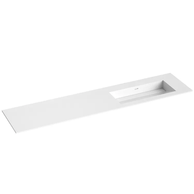 Izlietne skapītim KAME CORIAN 1 200x46.5cm, CN2014618-R-BS