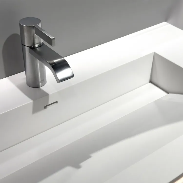 Izlietne skapītim dubultā KAME CORIAN 120x46.5cm, CN1214618-D