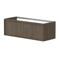 Vannas istabas skapītis izlietnei Kame SOLE 119.2x45.2cm, dūmota ozolkoka finierējums