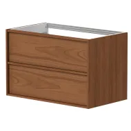 Vannas istabas skapītis izlietnei Kame HOME 80x46cm, vara ozolkoka finierējums