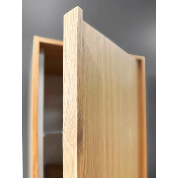 Vannas istabas augstais skapis Kame HOME 159.4 x 37.6 cm, brūns ozolkoka finierējums