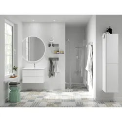 Vannas istabas skapītis izlietnei Kame MATCH 80cm, BU/8-2DR/D02MT