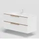 Vannas istabas skapītis izlietnei Kame AMBER 120cm, BU/12-3DR/D02-AMB