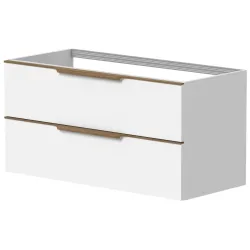 Vannas istabas skapītis izlietnei Kame AMBER 100cm, BU/10-3DR/D02-GR-AMB