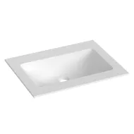 Izlietne skapītim KAME Orion DURATEK® 60.5x46.5cm, balta matēta