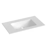 Izlietne skapītim KAME Orion DURATEK® 80.5x46.5cm, balta matēta