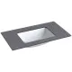 Izlietne ar augstspiediena lamināta darba virsmu Kame HPL, 81cm, WP/8-3/H11-P1