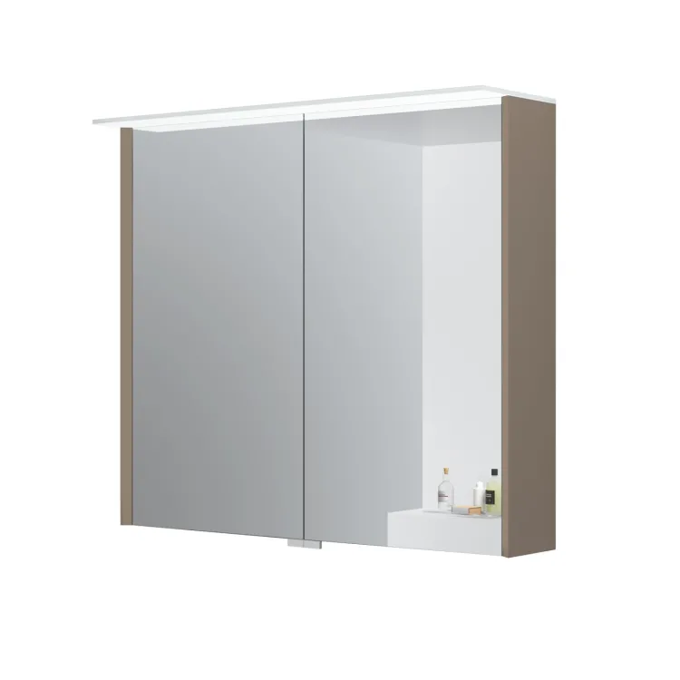 Vannas istabas skapītis ar spoguli Kame LOFT 80x71 cm, MC3DML/80-70/D15-LFT