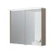 Vannas istabas skapītis ar spoguli Kame LOFT 80x71 cm, MC3DML/80-70/D15-LFT