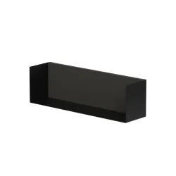 Vannas istabas plaukts KAME 40cm, black/antracite grey