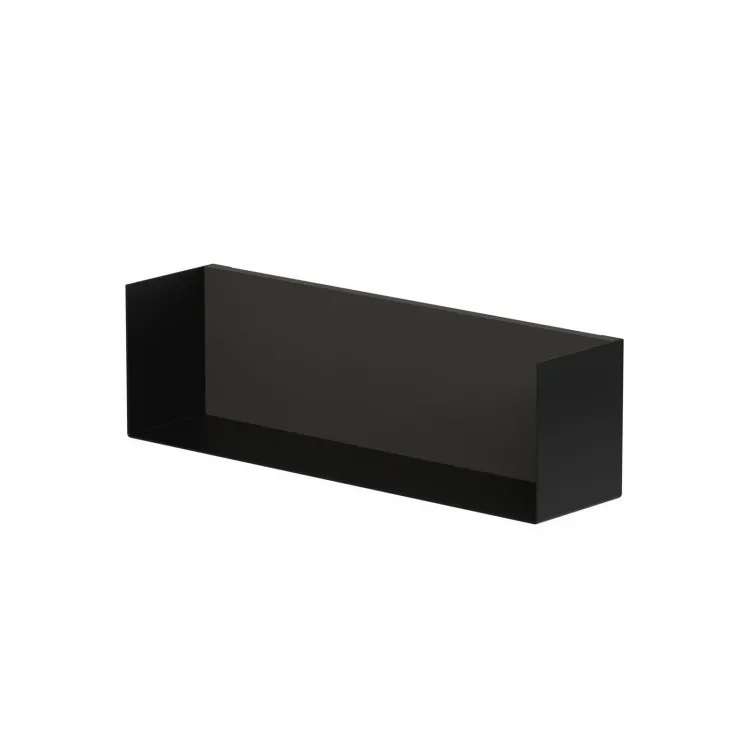 Vannas istabas plaukts KAME 40cm, black/antracite grey