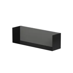 Vannas istabas plaukts KAME 40cm, black/grey stone
