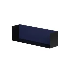 Vannas istabas plaukts KAME 40cm, black/dark blue