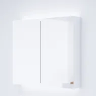 Vannas istabas skapītis ar spoguli un apgaismojumu KAME SOFTLIT SHADOW-FREE 81x70 cm, MCDMSH/80-70/MR
