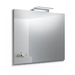 Spogulis ar apgaismojumu KAME WAVE 100cm, M23/100-80