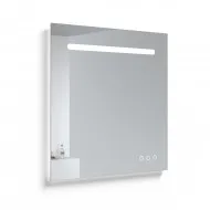 Spogulis ar LED apgaismojumu, Bluetooth un spoguļa apsildi Kame SMART, 80x80cm