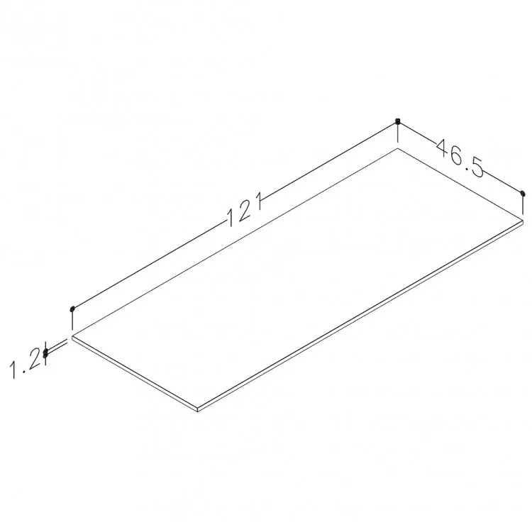 Vannas istabas skapītis ar izlietni Kame HOME 120x46cm, dabīgs ozolkoka finierējums