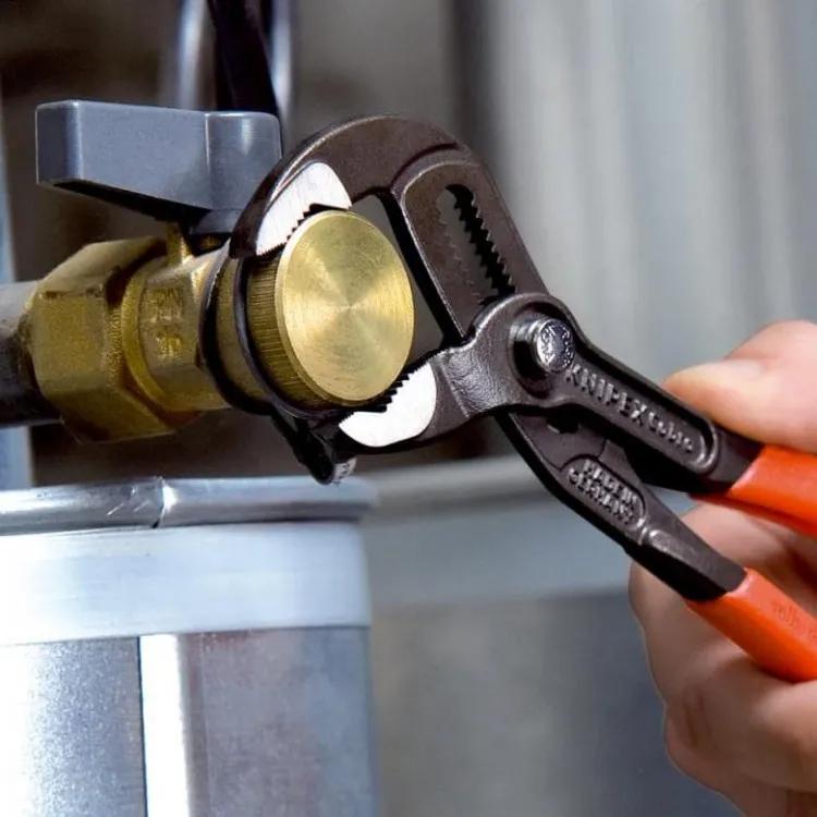 Pārliek. Stangas ar fiksāciju KNIPEX Cobra 150