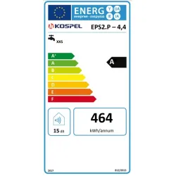 Caurplūdes ūdens sildītājs Kospel Prister EPS2P 4.4kW, 230V