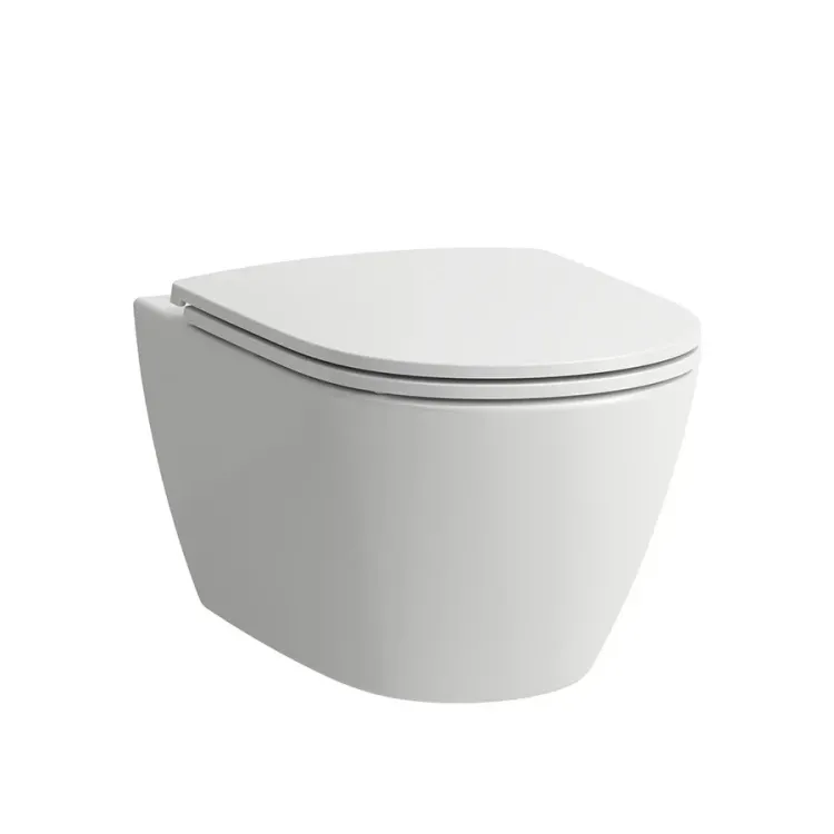 Komplekts Laufen FIORA ar Slim SC vāku+ rāmis INEO+ balta poga Moon