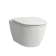Komplekts Laufen FIORA ar Slim SC vāku+ rāmis INEO+ balta poga Moon